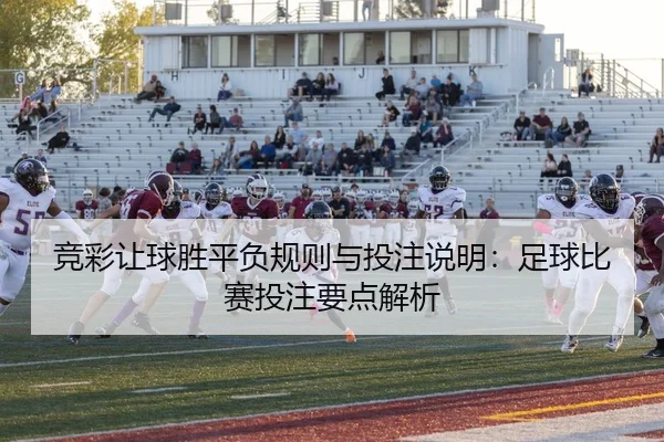 竞彩让球胜平负规则与投注说明：足球比赛投注要点解析